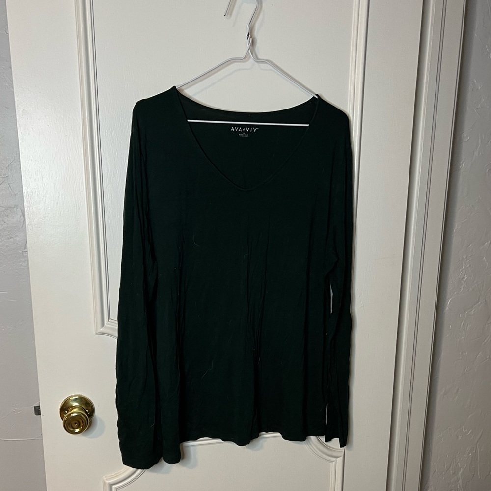 Dark Green Layering Shirt - AVA & VIV